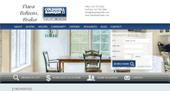 Desktop Screenshot of davarealestate.com
